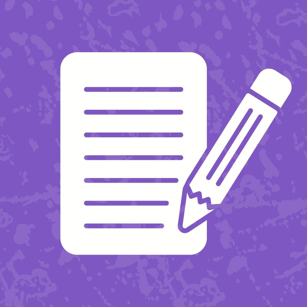 Check List Glyph Icon vector