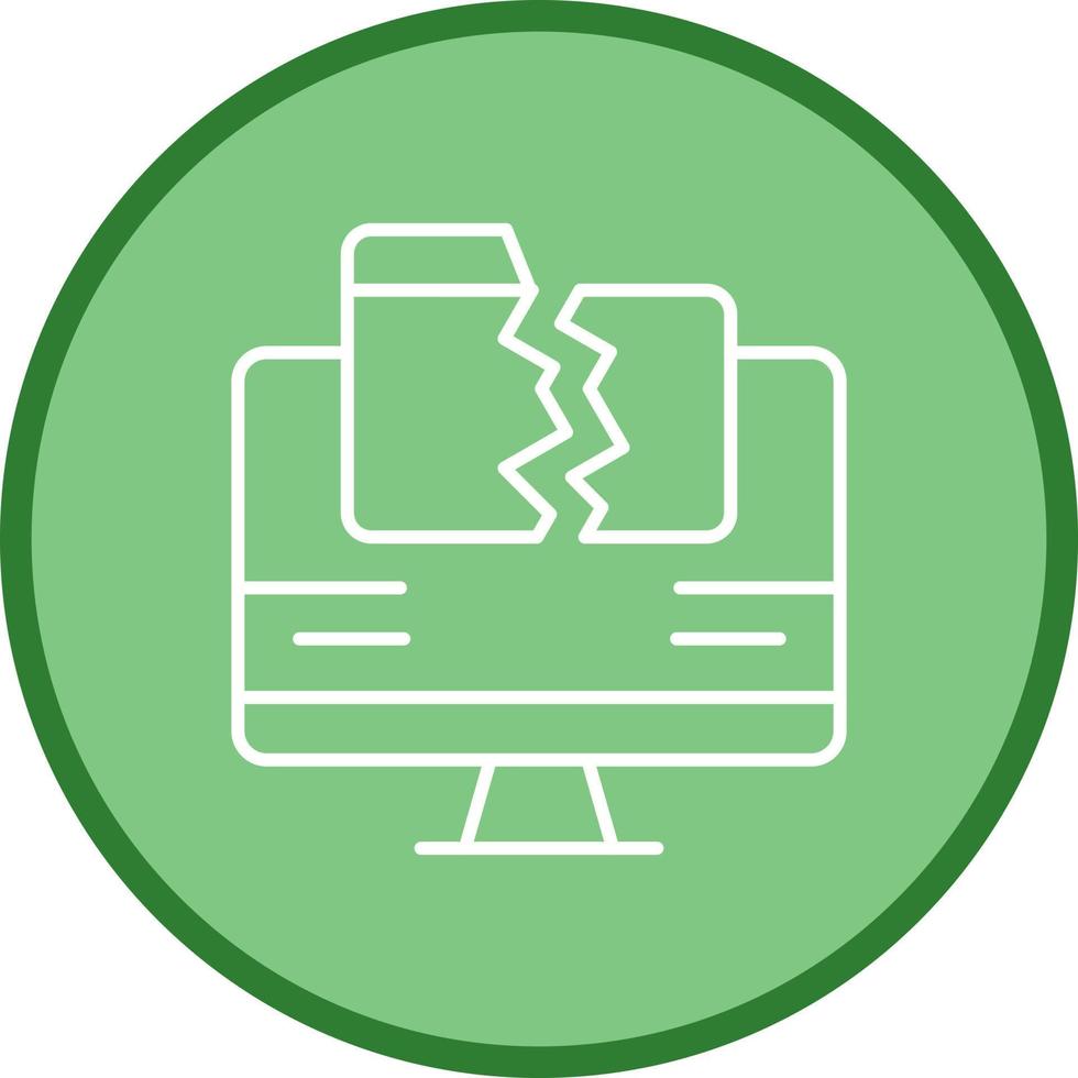 Data Loss Vector Icon