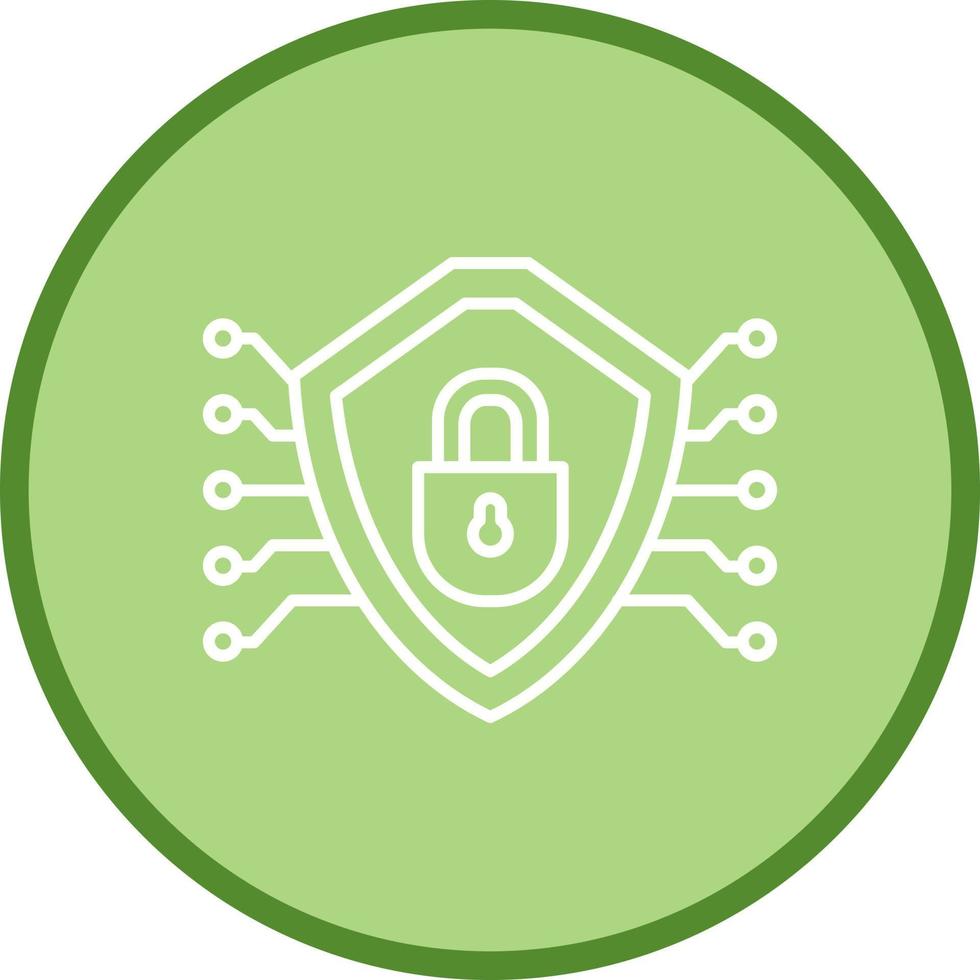 Cyber Security Vector Icon