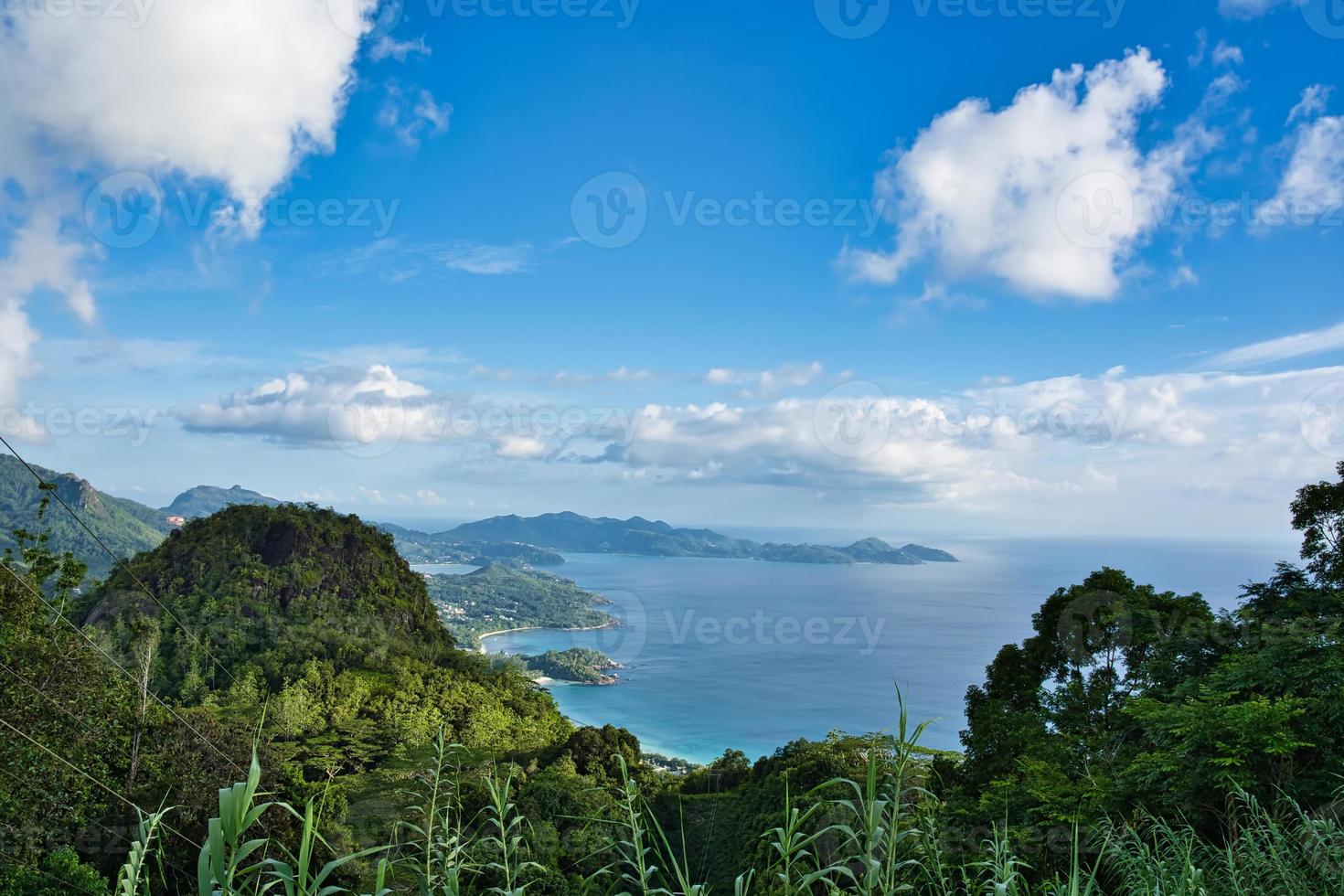 Panoramic view point at the tea factory photo