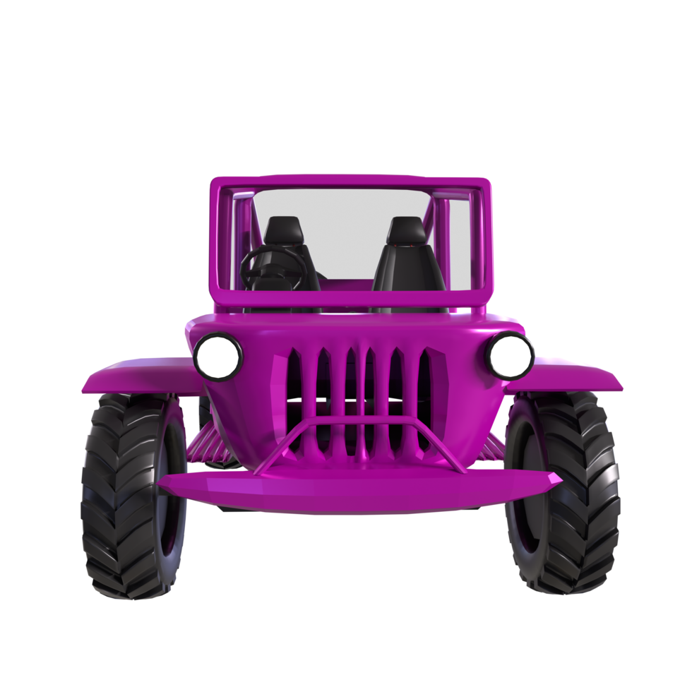 Car isolated on transparent png