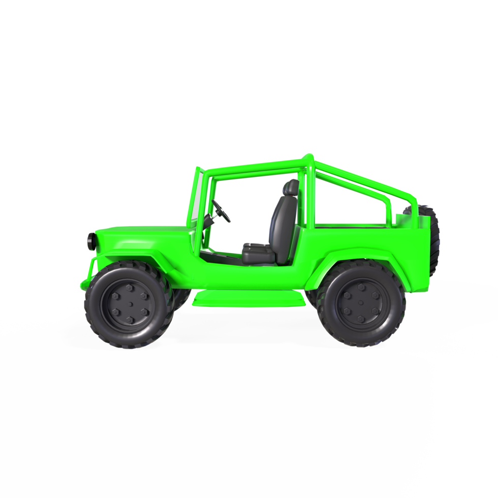 Car isolated on transparent png