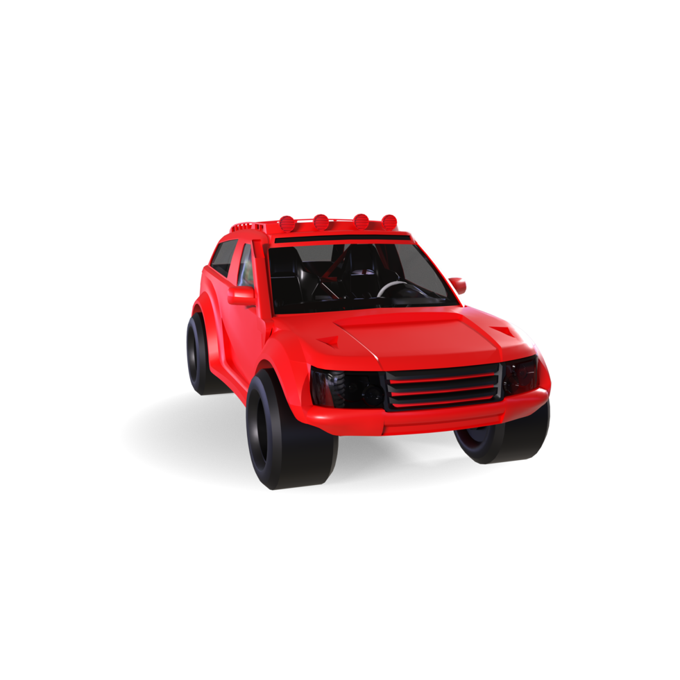 Car isolated on transparent png