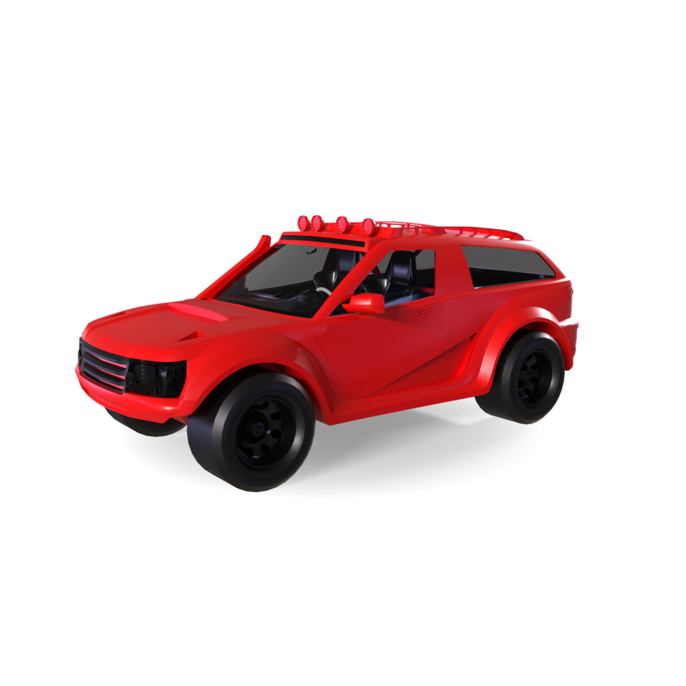 Car isolated on transparent png