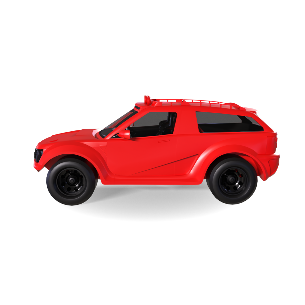 Car isolated on transparent png