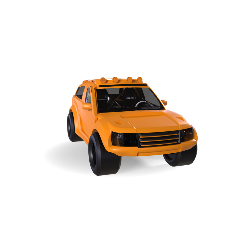 Car isolated on transparent png