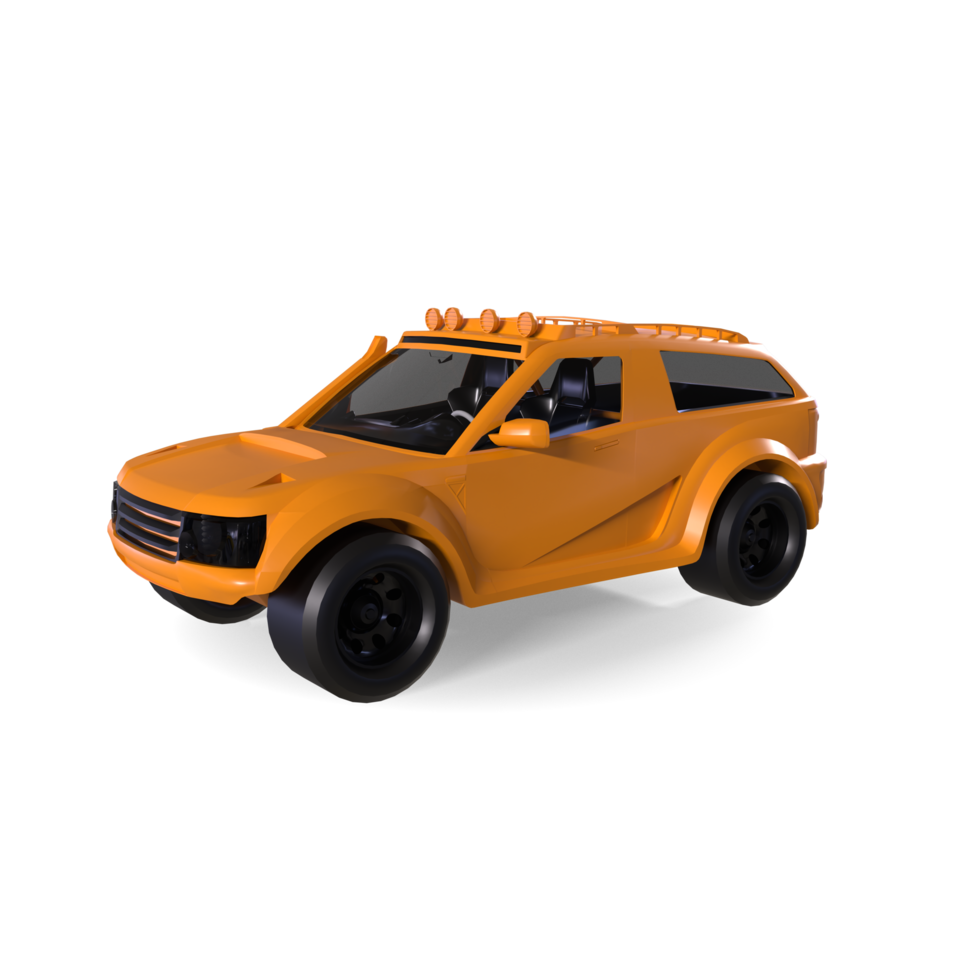 Car isolated on transparent png