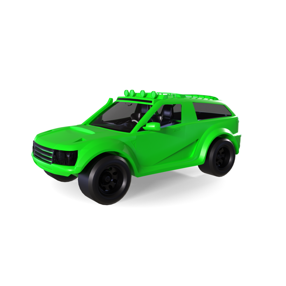 Car isolated on transparent png