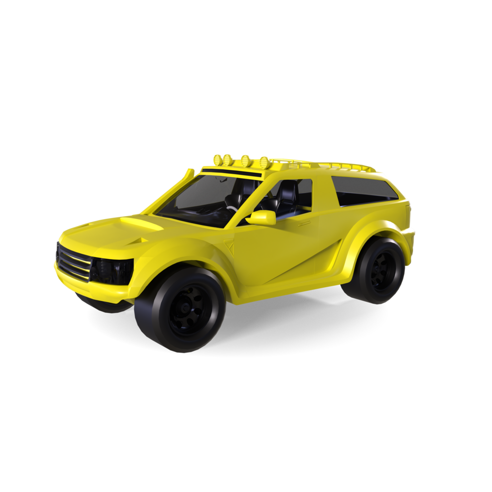 Car isolated on transparent png