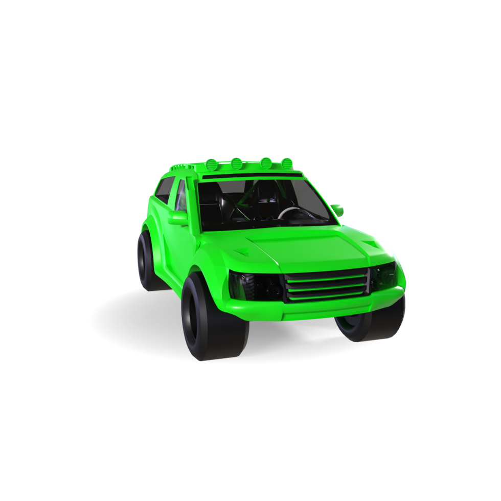 Car isolated on transparent png
