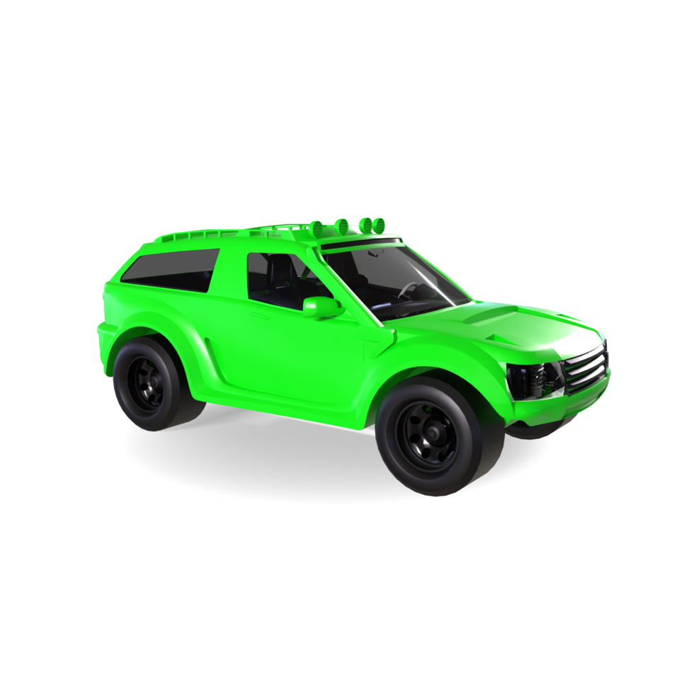 Car isolated on transparent png