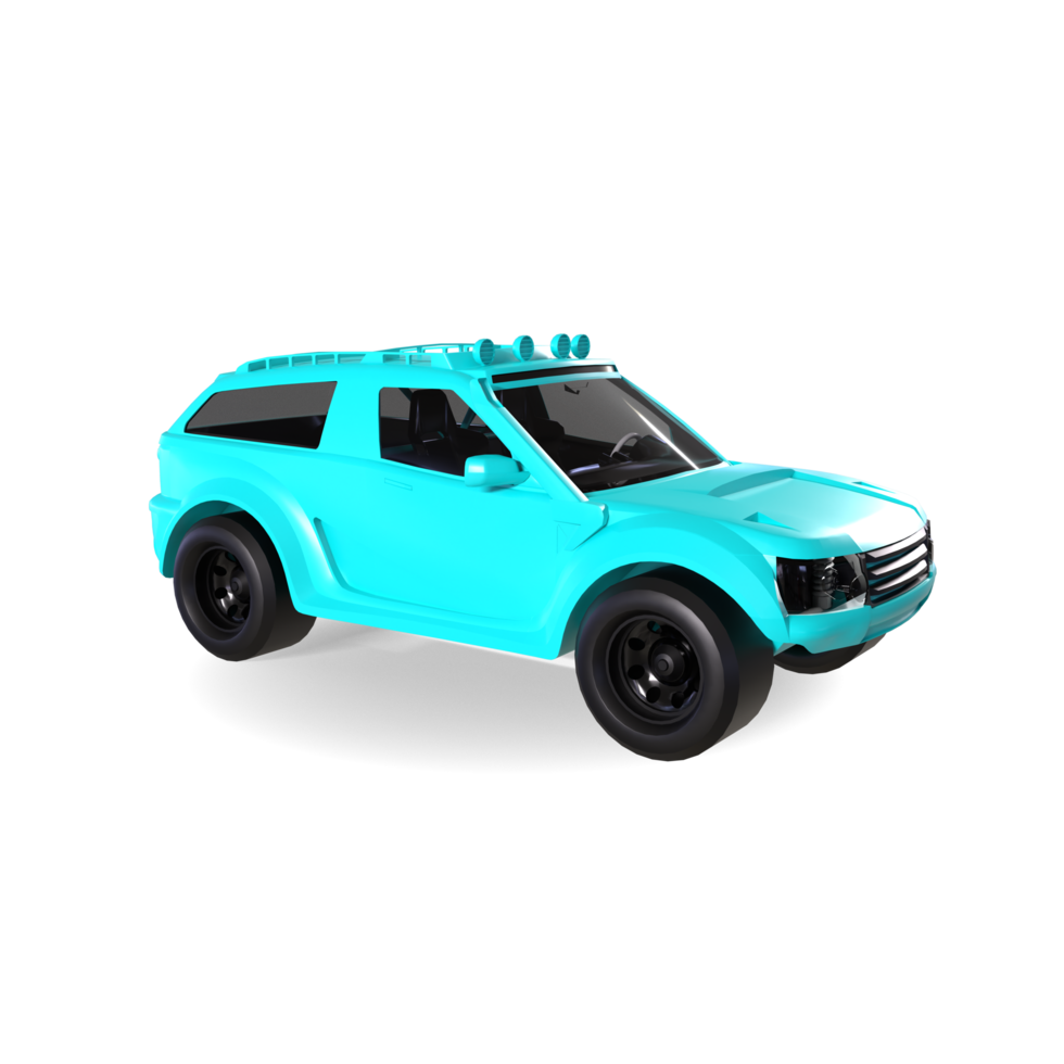 Car isolated on transparent png