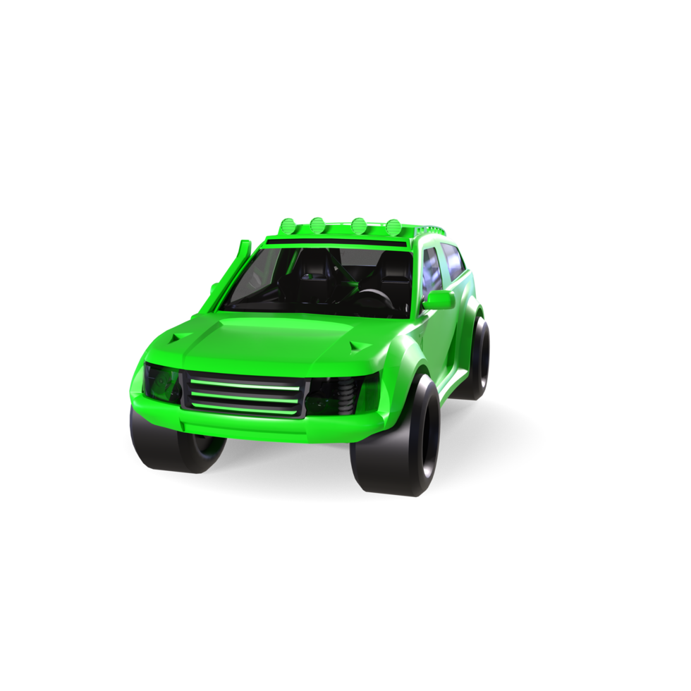 Car isolated on transparent png