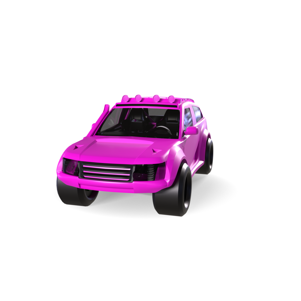 Car isolated on transparent png