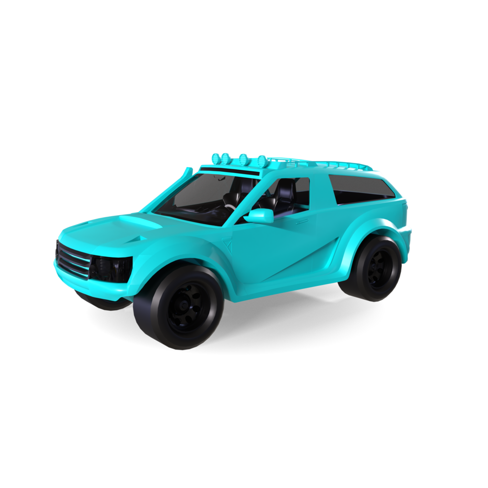 Car isolated on transparent png