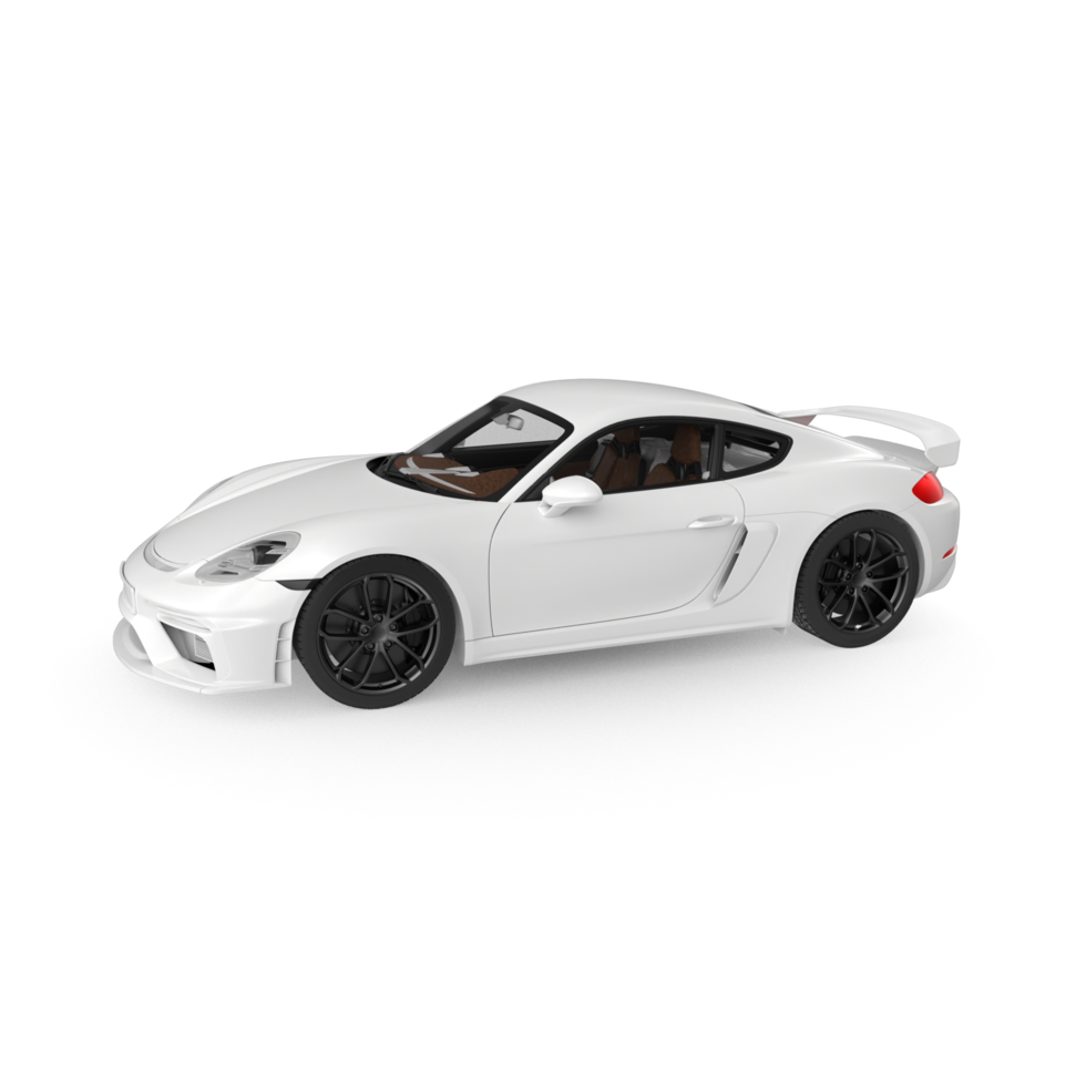 sport car isolated on transparent background png