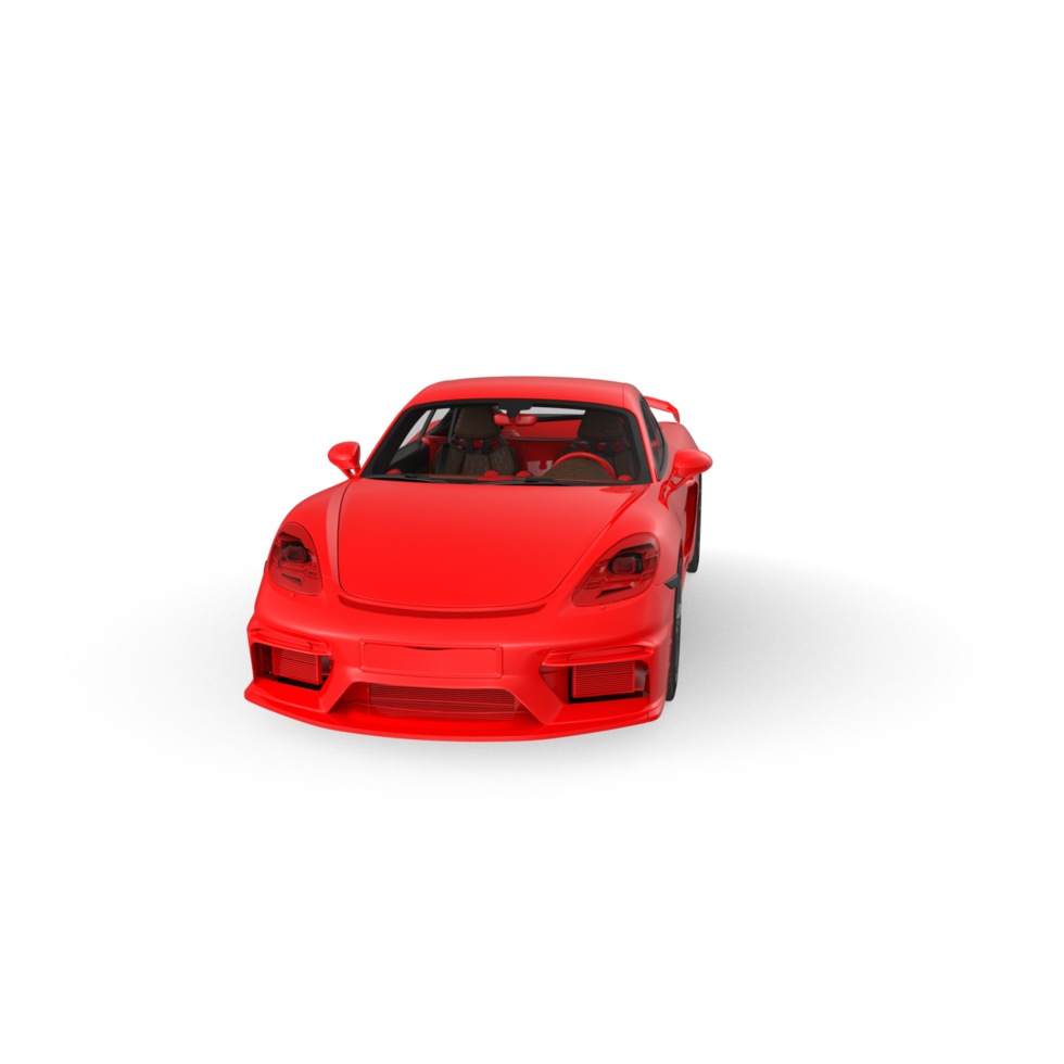 sport car isolated on transparent background png