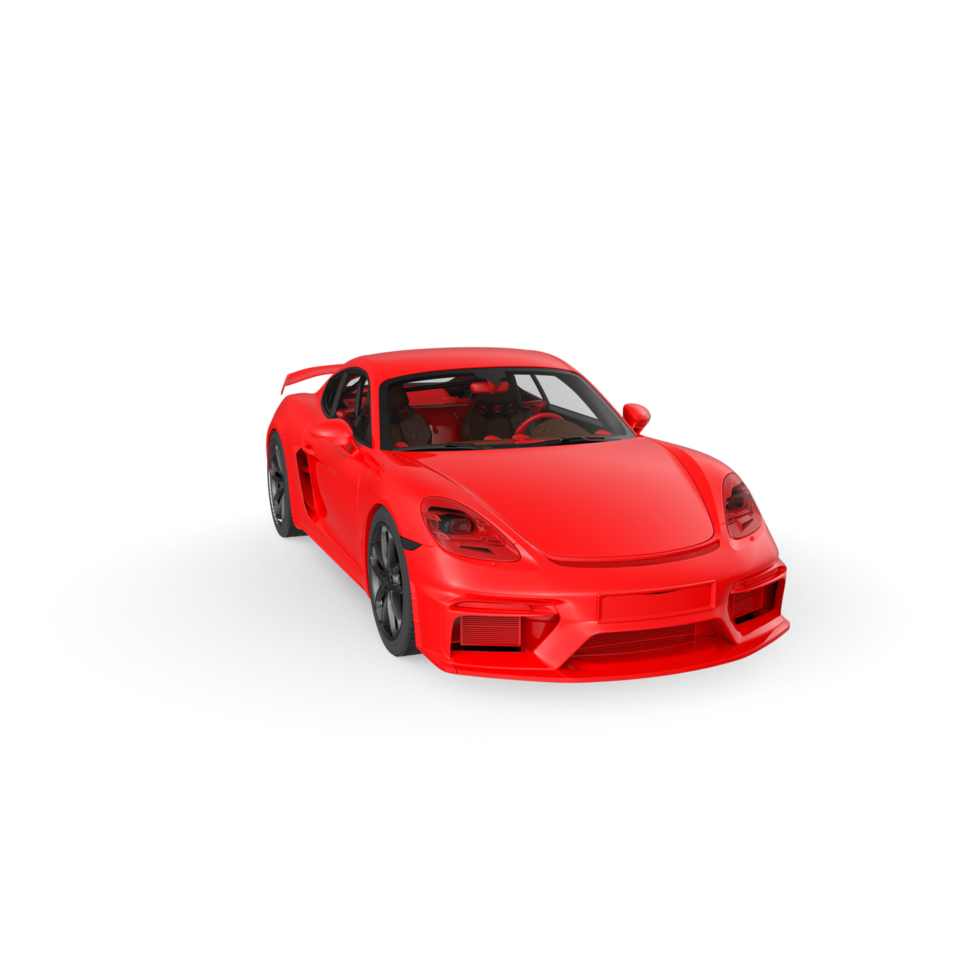 sport car isolated on transparent background png