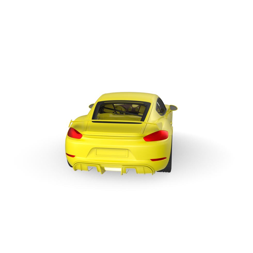 sport car isolated on transparent background png