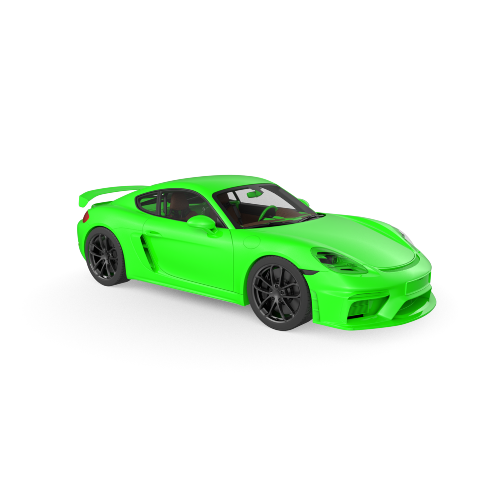 sport car isolated on transparent background png