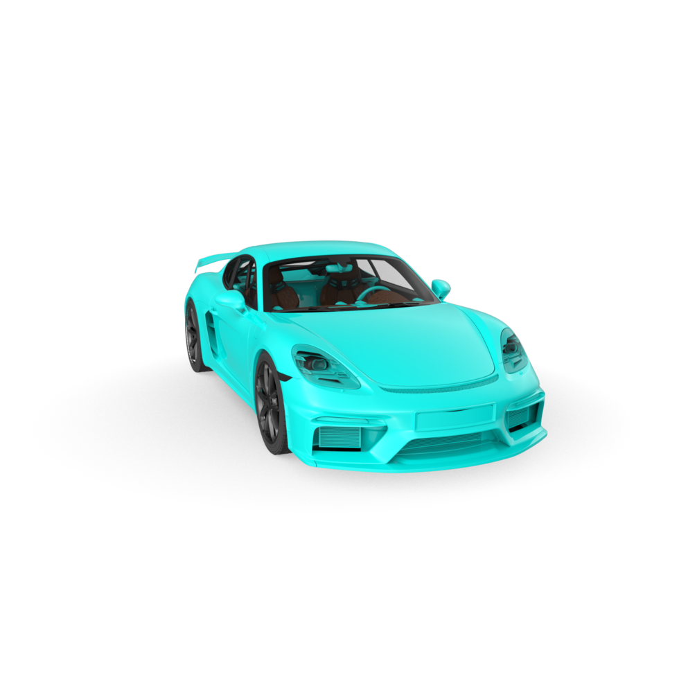 sport car isolated on transparent background png
