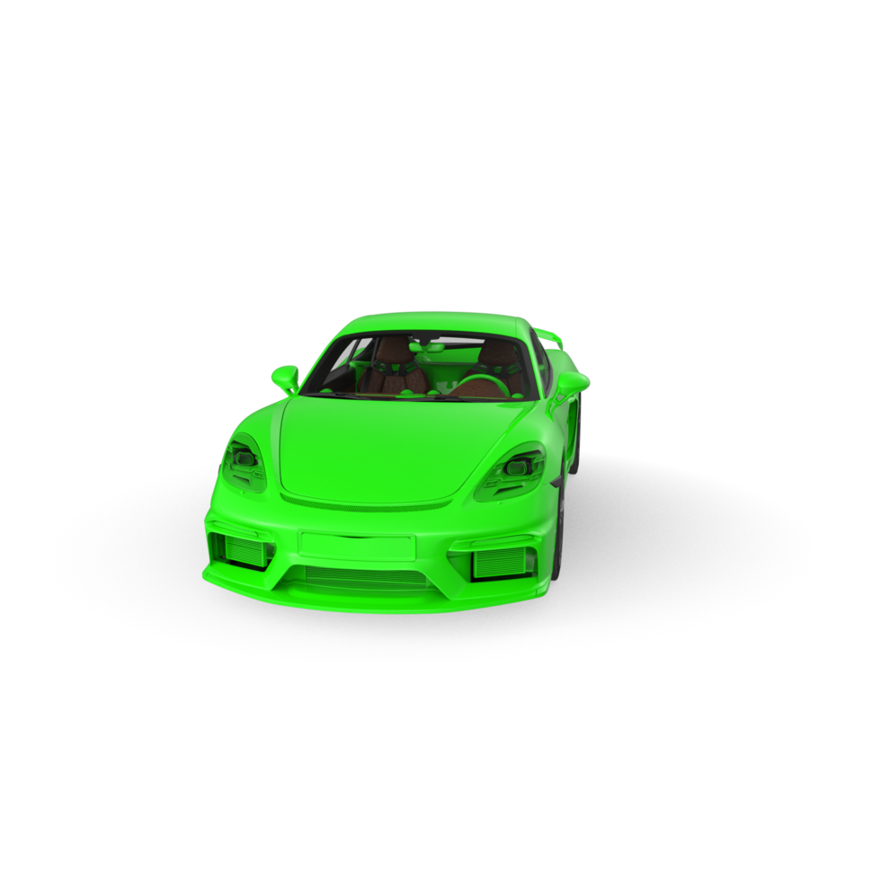 sport car isolated on transparent background png