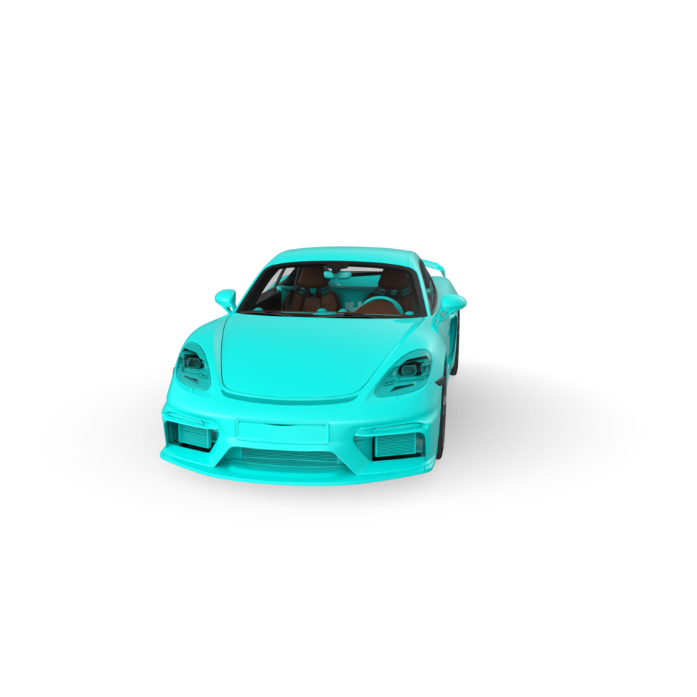 sport car isolated on transparent background png
