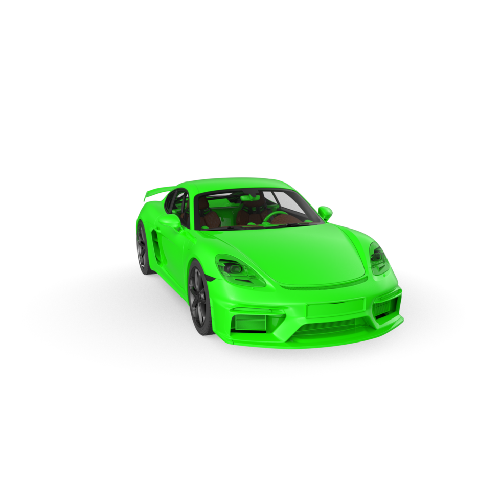 sport car isolated on transparent background png