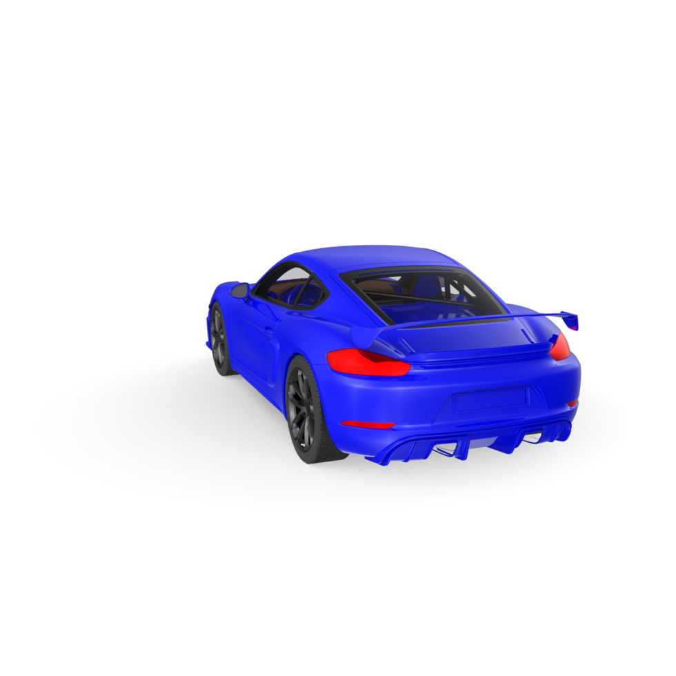 sport car isolated on transparent background png