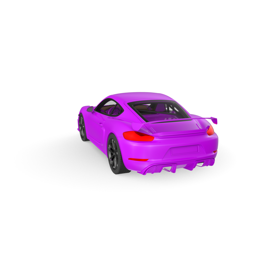 sport car isolated on transparent background png