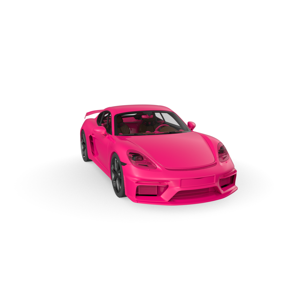 sport car isolated on transparent background png