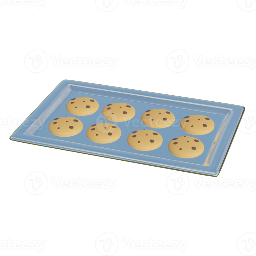 Cookies on transparent background png