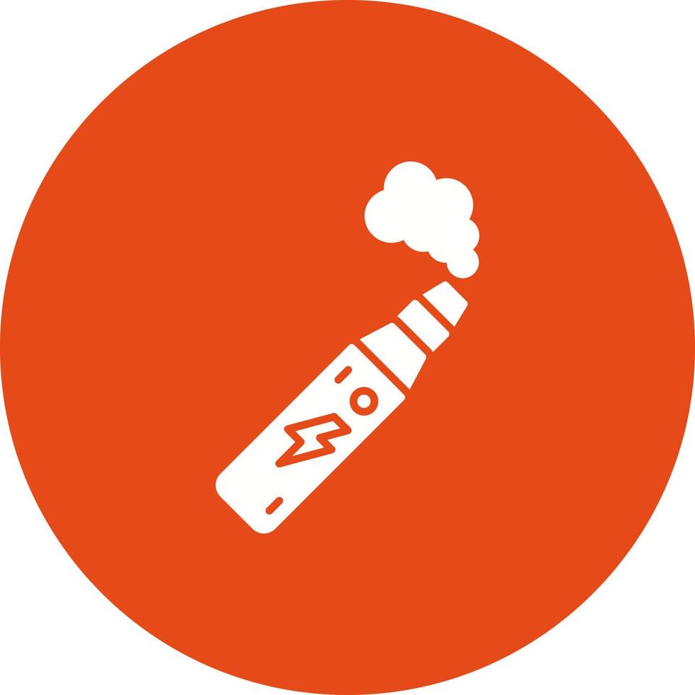 Electronic Cigarette Vector Icon