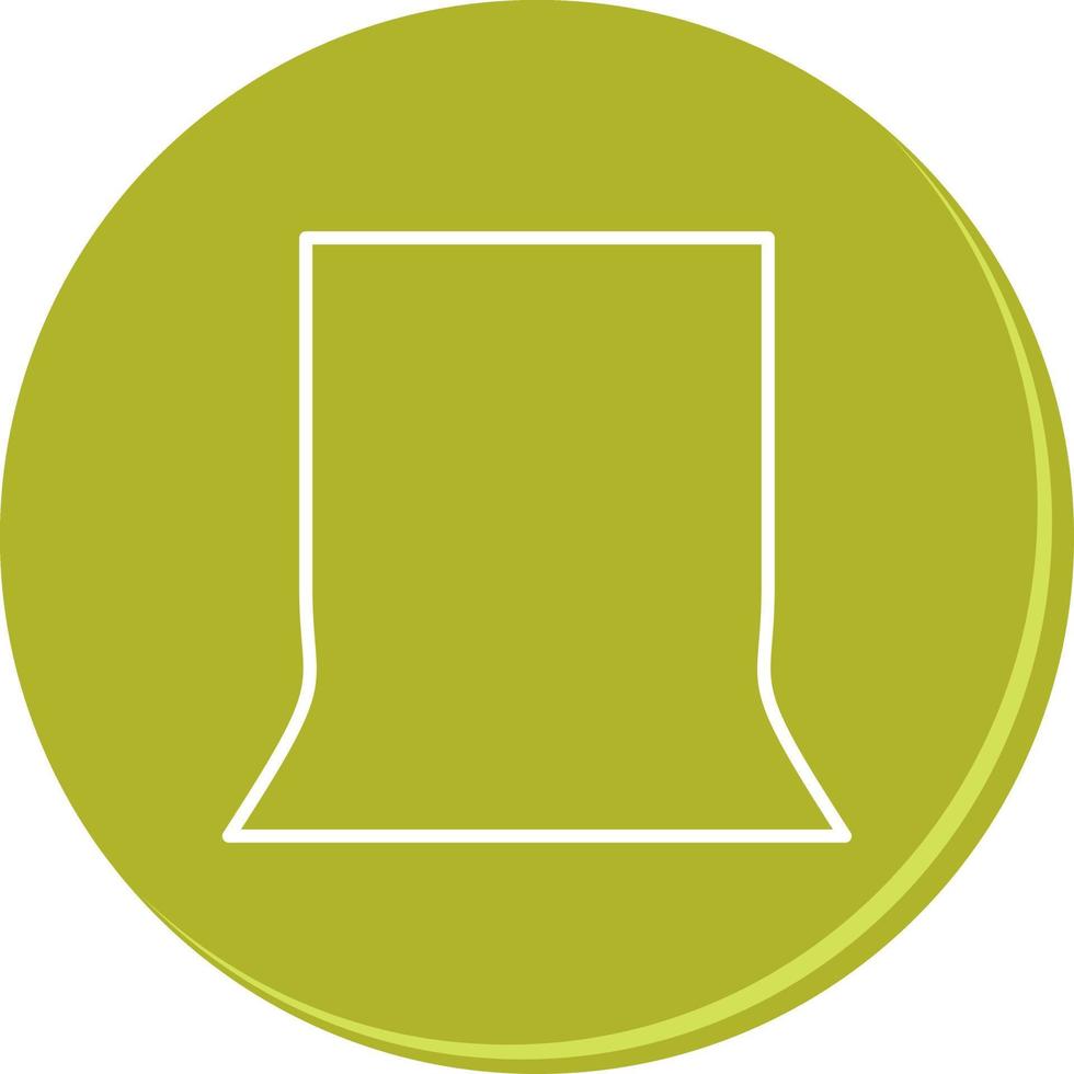 Unique Back Stand Vector Icon