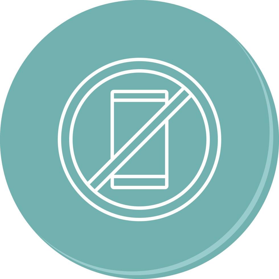 No Cell Phones Vector Icon