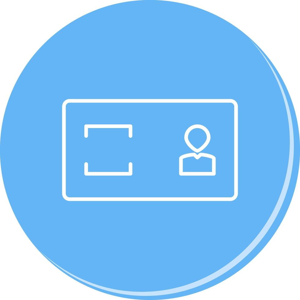 Unique Membership Card Vector Icon