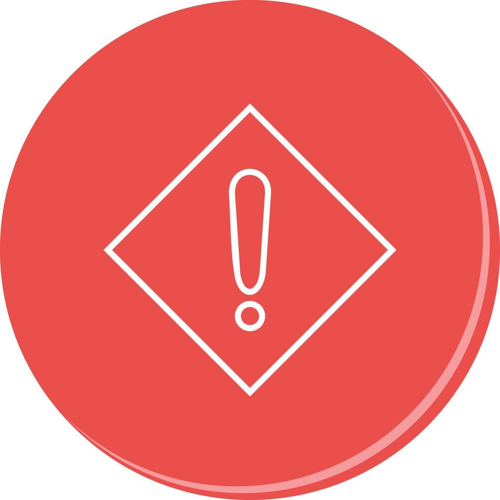 Caution Sign Vector Icon