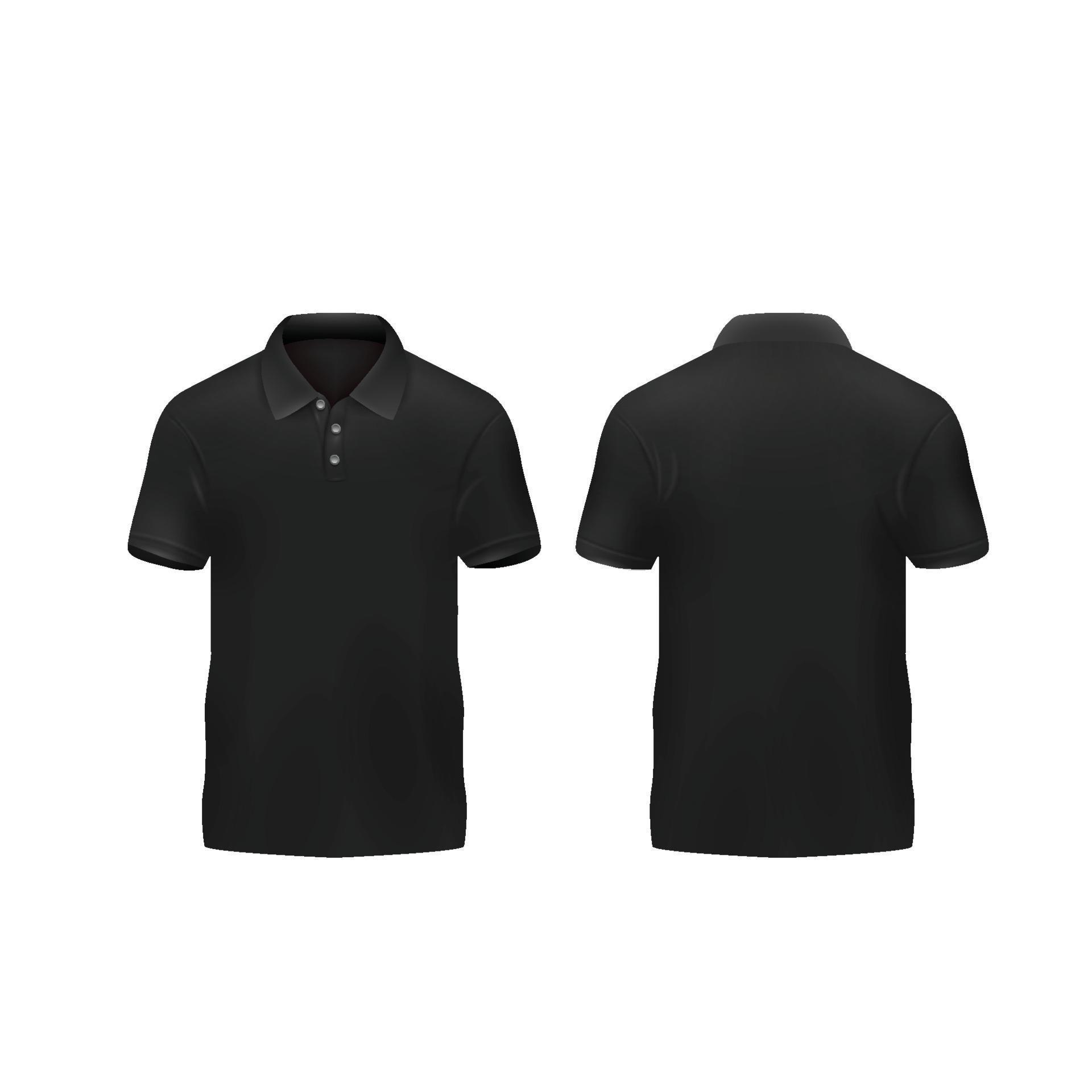 3d Black Polo Shirt 19944642 Vector Art at Vecteezy