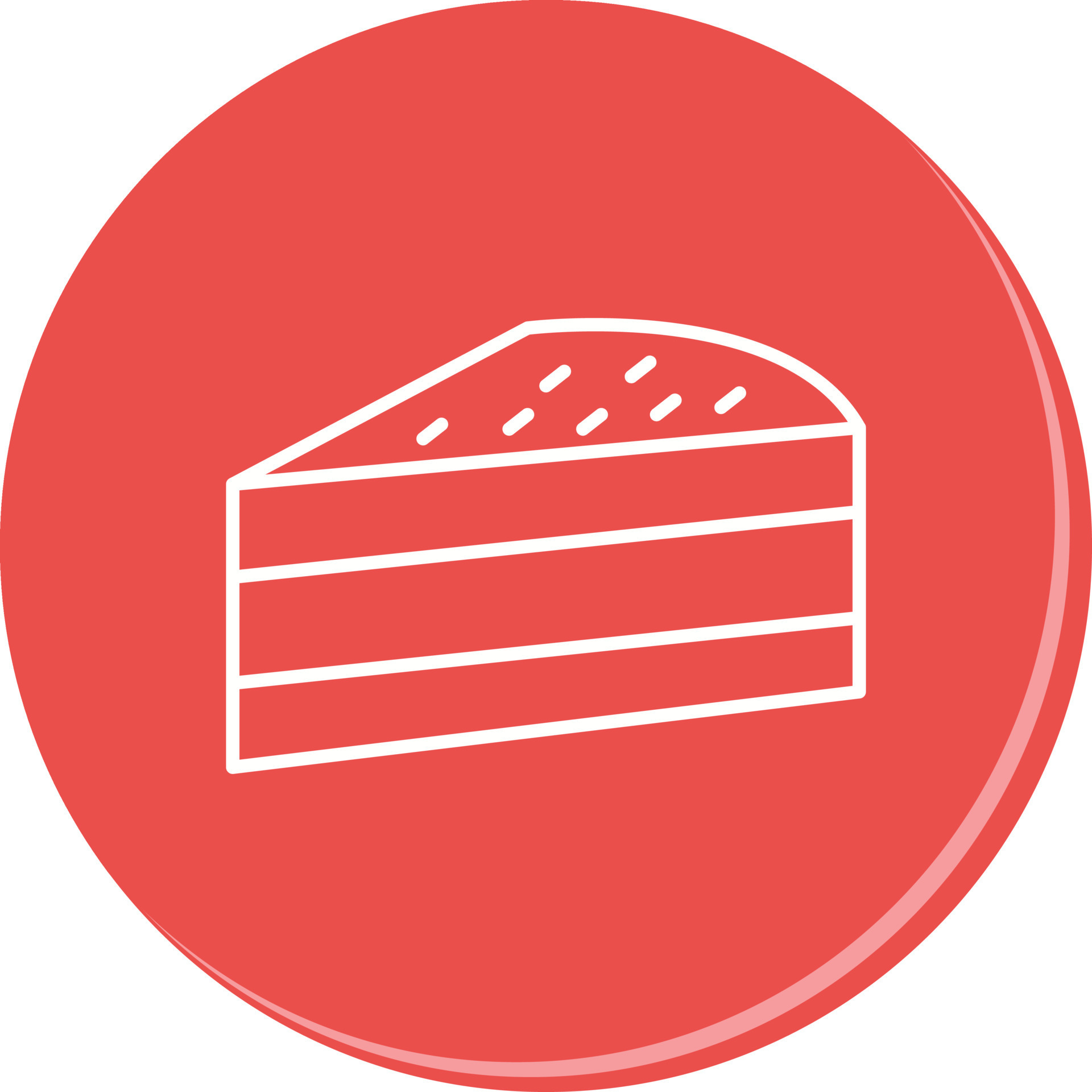 Cake Slice Vector Icon 19944887 Vector Art at Vecteezy