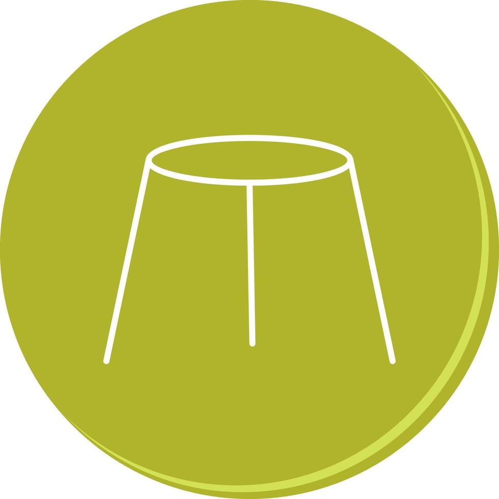 Unique Stool Vector Icon