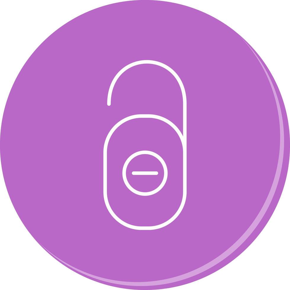 Do not Disturb Vector Icon