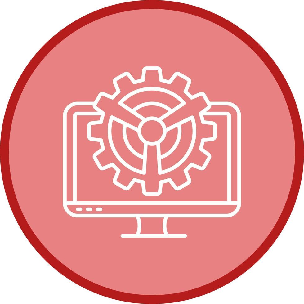 Monitor Vector Icon