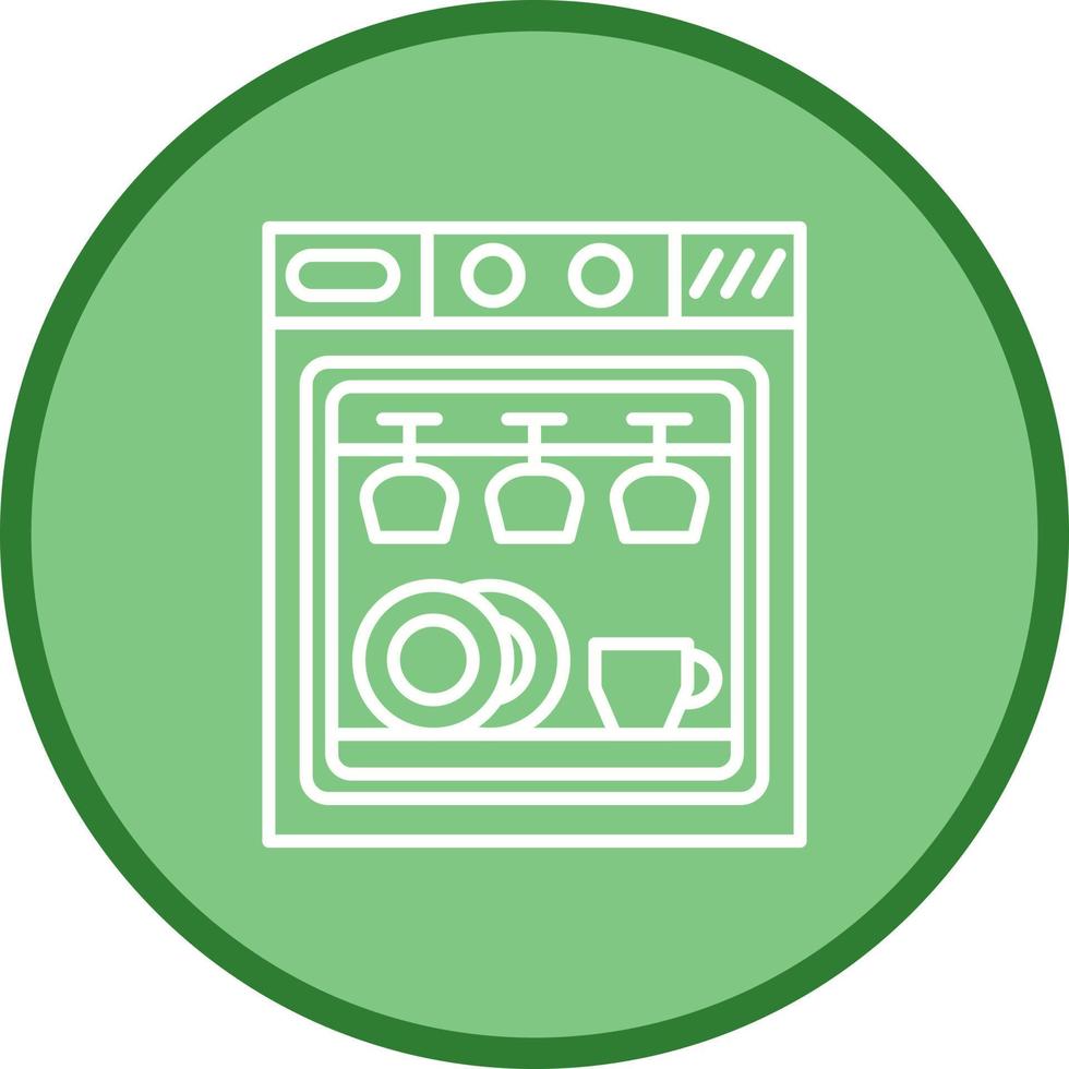 Dishwasher Vector Icon