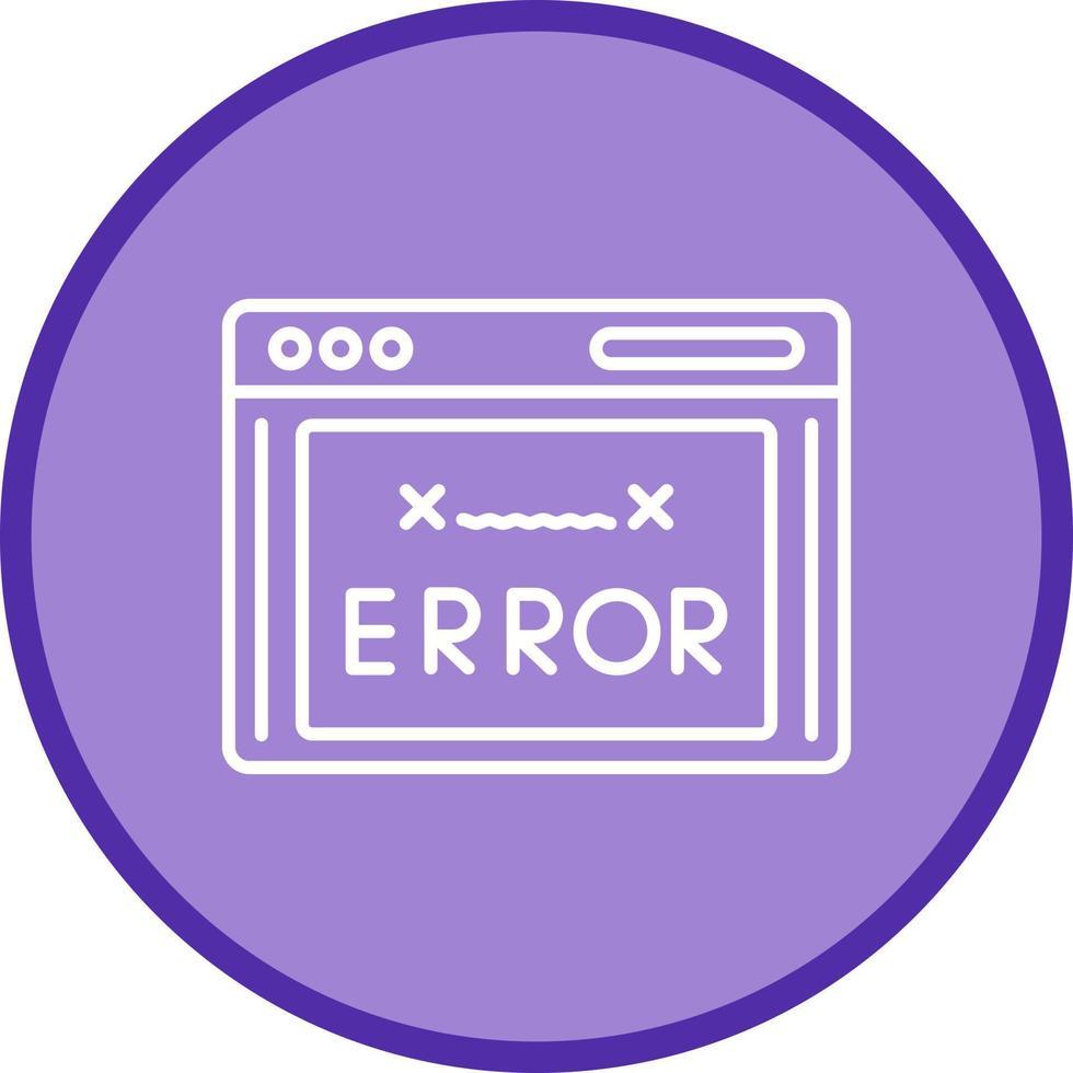 Error Code Vector Icon
