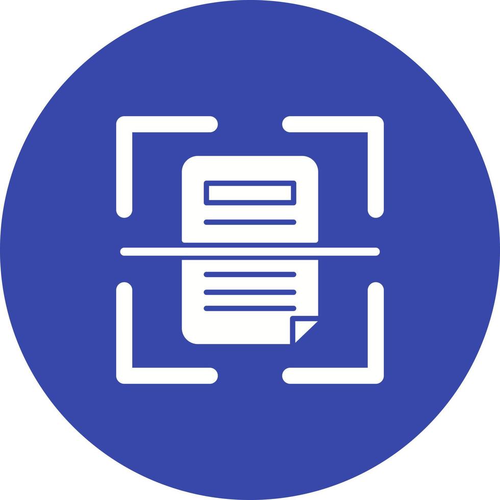 Scan Vector Icon