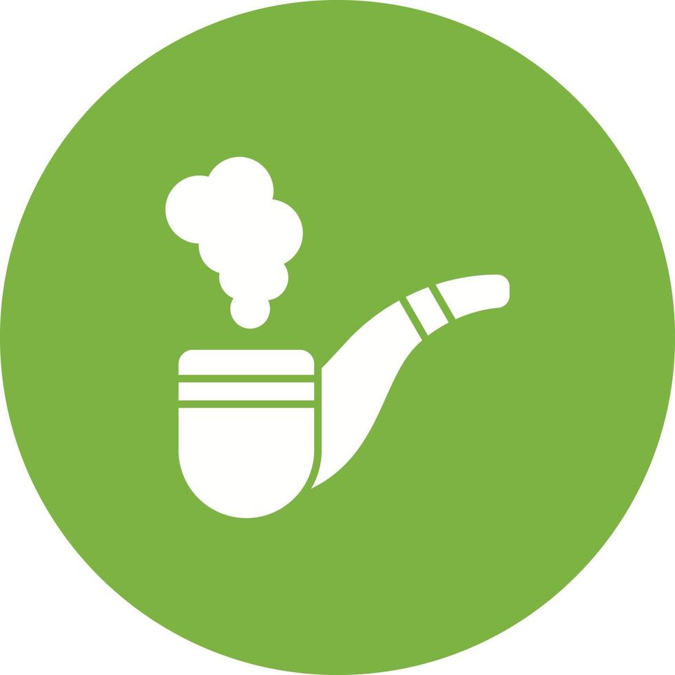 Smoke Pipe Vector Icon