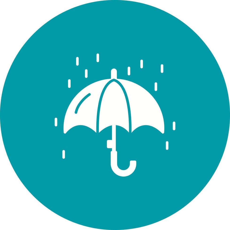 Raining Vector Icon