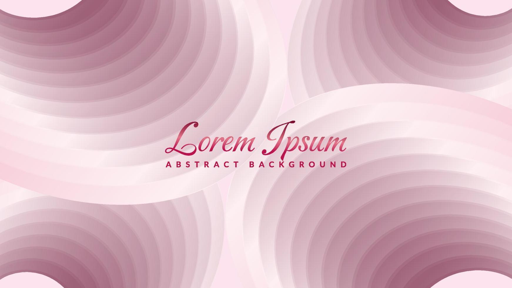 wavy smooth shiny curve pink ribbon. abstract background design template vector