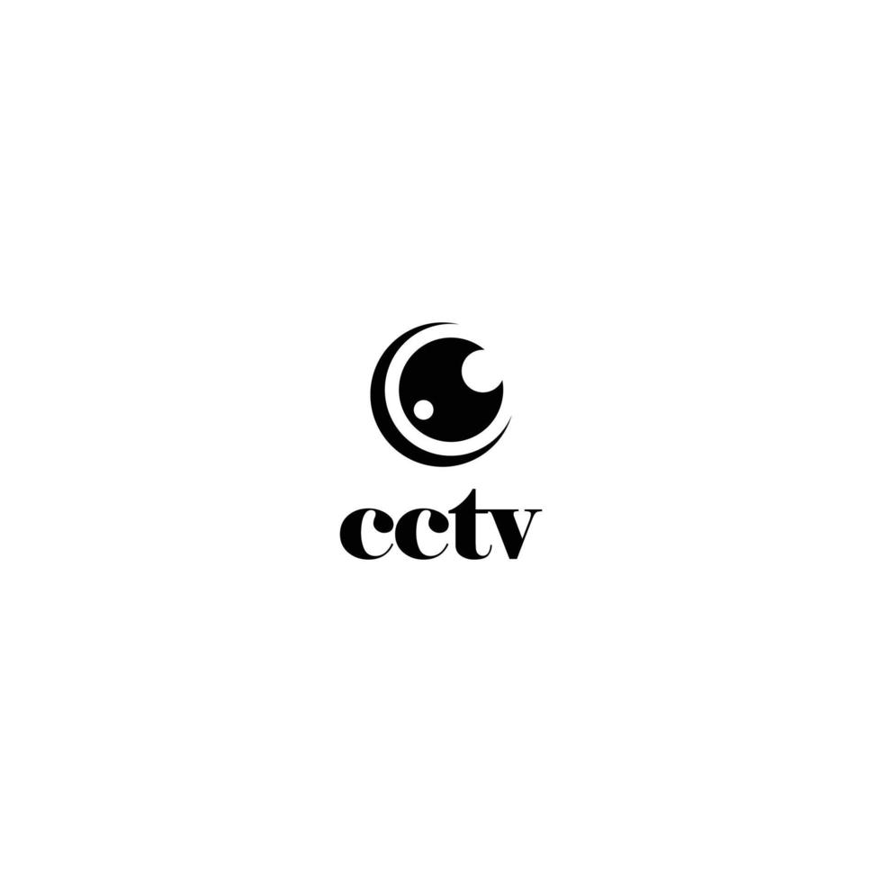 security cctv abstract flat icon vector