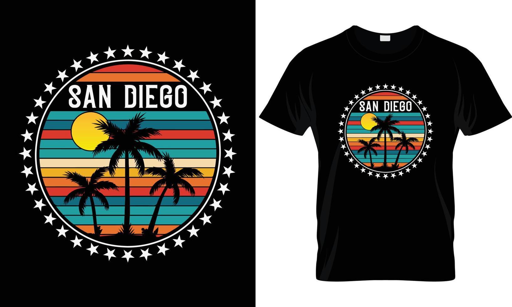 Summer T - Shirt Design vector